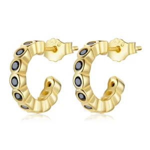 (imagine pentru) Cercei de tip Pandora cu personalitate - SCE1175-B