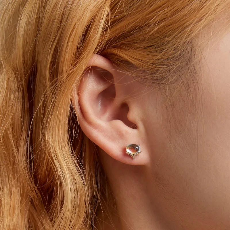 (imagine pentru) Cercei Pandora stil Moonstone vulpe - SCE1386 - Vizualizare 5