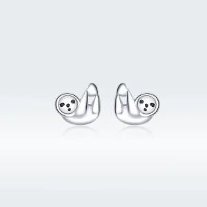 (imagine pentru) Cercei tip Pandora Little Sloth - BSE303