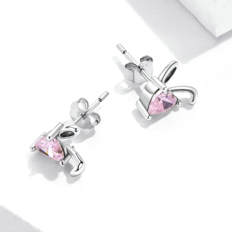 (imagine pentru) Cercei tip Pandora Love Rabbit Ears - SCE1365 - Vizualizare 4