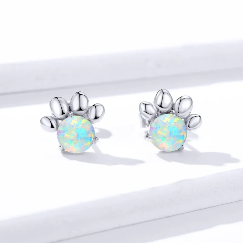 (imagine pentru) Cercei tip Pandora Opal Pet Seal - BSE346 - Vizualizare 2