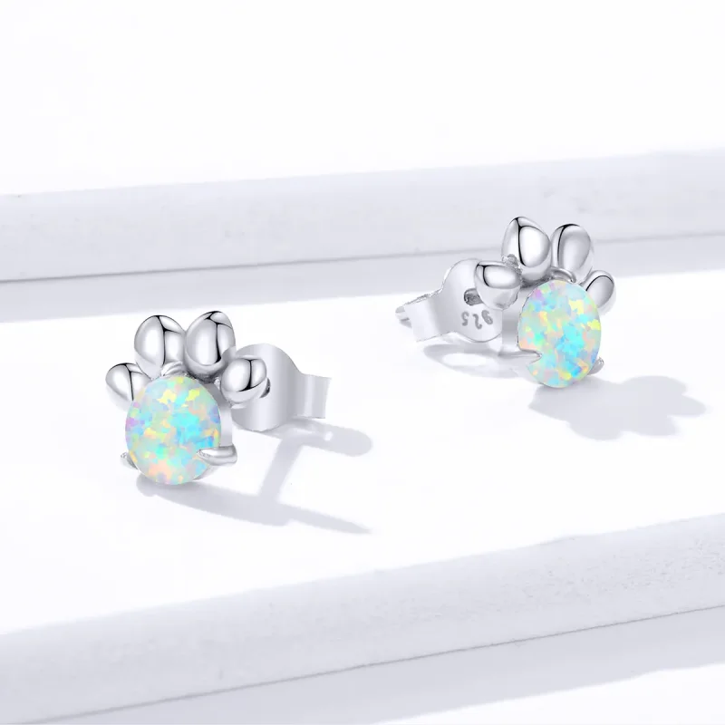 (imagine pentru) Cercei tip Pandora Opal Pet Seal - BSE346 - Vizualizare 3