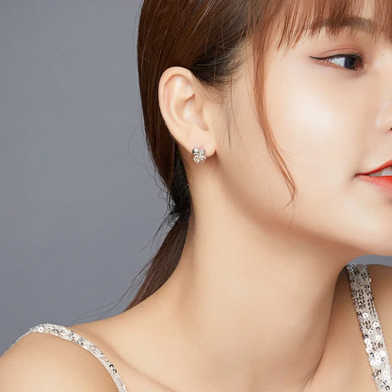 (imagine pentru) Pandora Style Cute Squirrel Stud Earrings - BSE417 - Vizualizare 6