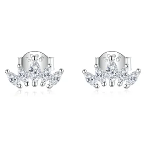 (imagine pentru) Pandora Style Shining Crown Stud Earrings - BSE521