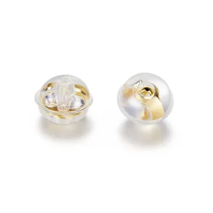 (imagine pentru) Pandora Style Silicone Earplugs Accessory - EF001-B