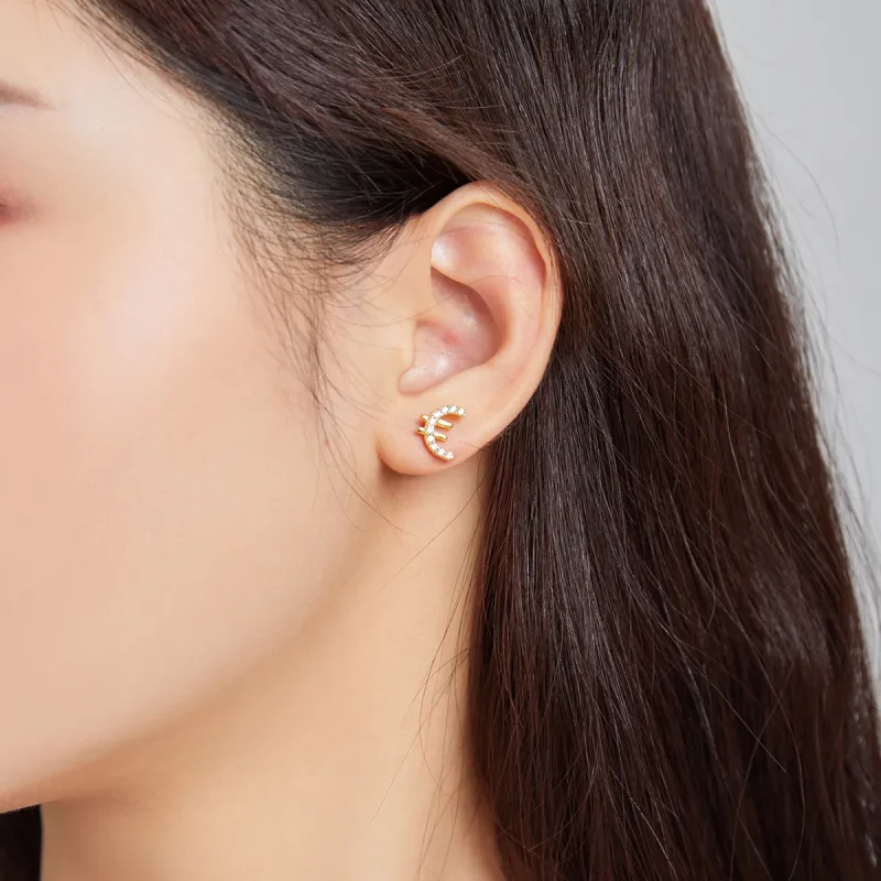 (imagine pentru) Stil Pandora - Simbol Secret - Cercei cu șurub - SCE1074 - € - Vizualizare 6