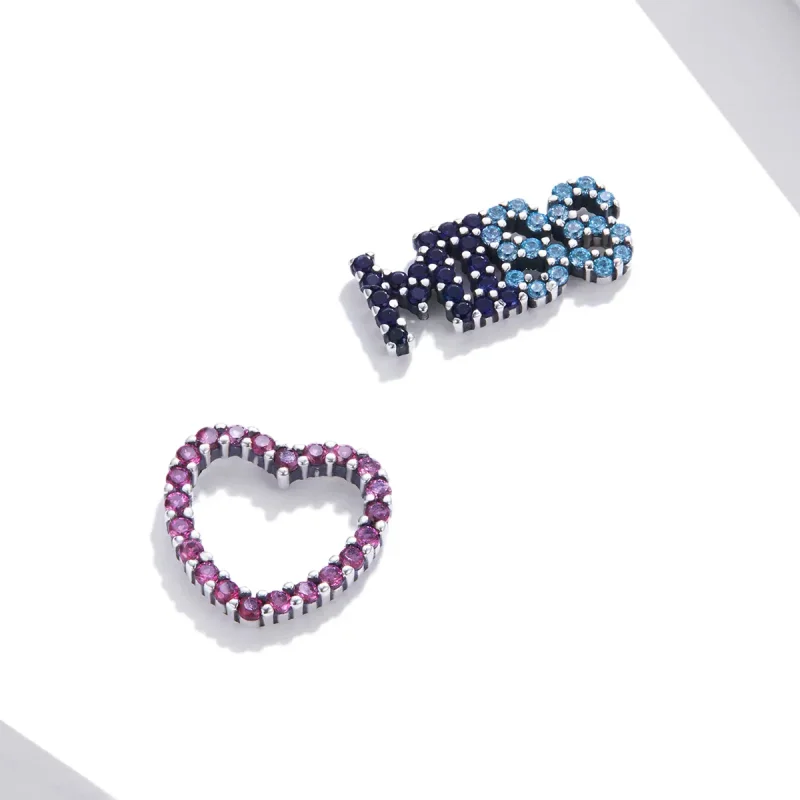 (imagine pentru) Stud Earrings - SCE1197 în stilul Pandora pentru a-ți aminti de tine - Vizualizare 4