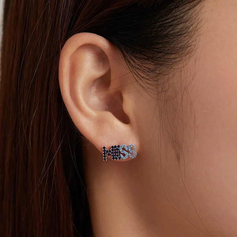 (imagine pentru) Stud Earrings - SCE1197 în stilul Pandora pentru a-ți aminti de tine - Vizualizare 6