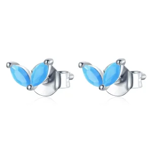 (imagine pentru) Studiile delicate cu fluturi în stil Pandora - SCE1240-BU