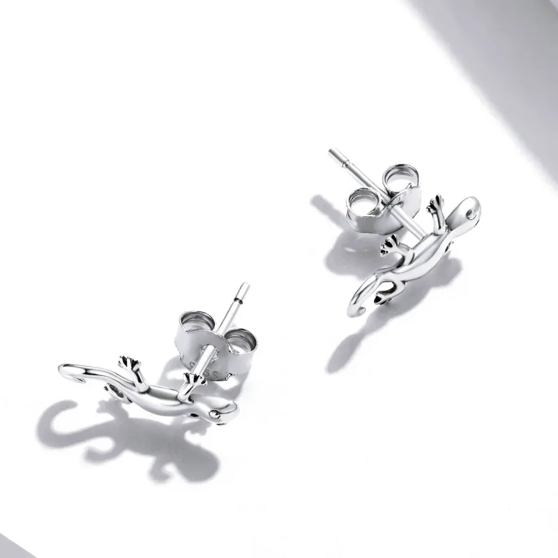 (imagine pentru) Studuri creative în stil Pandora cu modelul de gecko - SCE1292 - Vizualizare 4