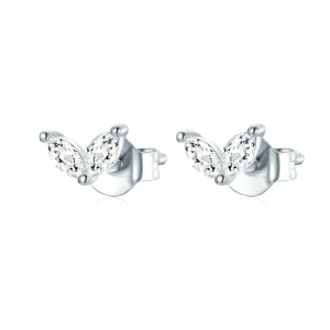 (imagine pentru) Studurile delicate în stil Pandora cu fluturi - SCE1240-A