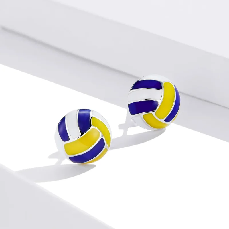 (imagine pentru) Studurile din stilul Pandora pentru volei dinamic - SCE902 - Vizualizare 2