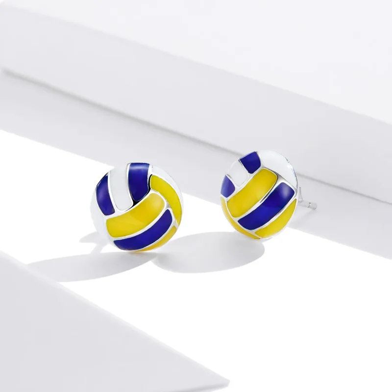 (imagine pentru) Studurile din stilul Pandora pentru volei dinamic - SCE902 - Vizualizare 3