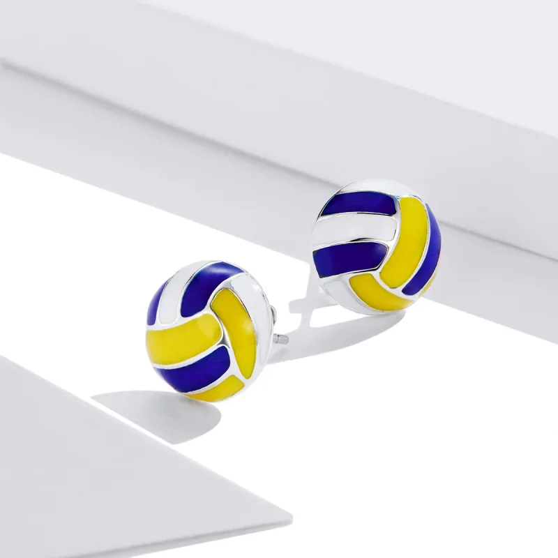 (imagine pentru) Studurile din stilul Pandora pentru volei dinamic - SCE902 - Vizualizare 4