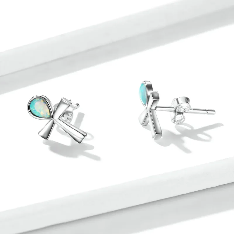 (imagine pentru) Studurile Pandora Style Anka Cross - BSE556 - Vizualizare 4
