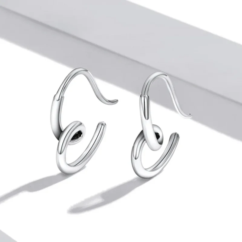 (imagine pentru) Studurile simple de tip Pandora Style Love - SCE1333 - Vizualizare 2