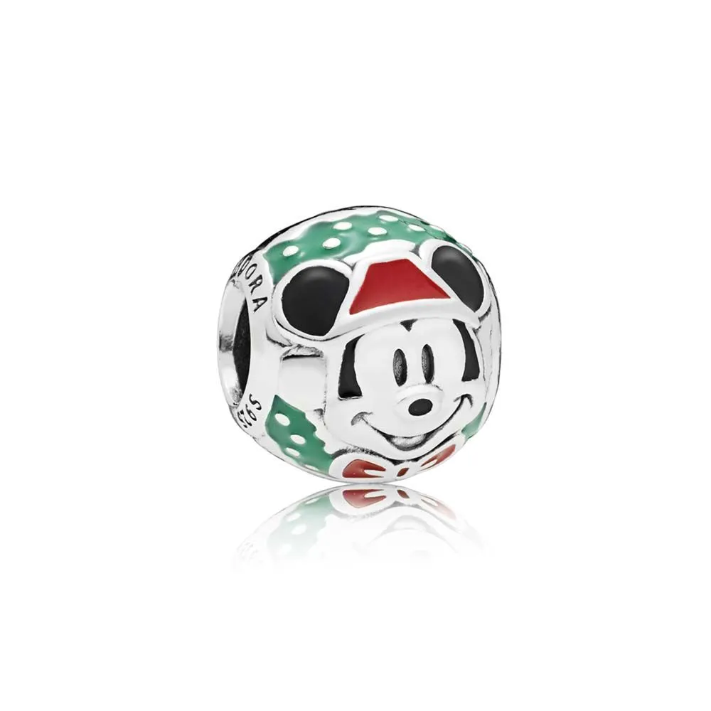 disney mickey moș crăciun 797502enmx talismane pandora