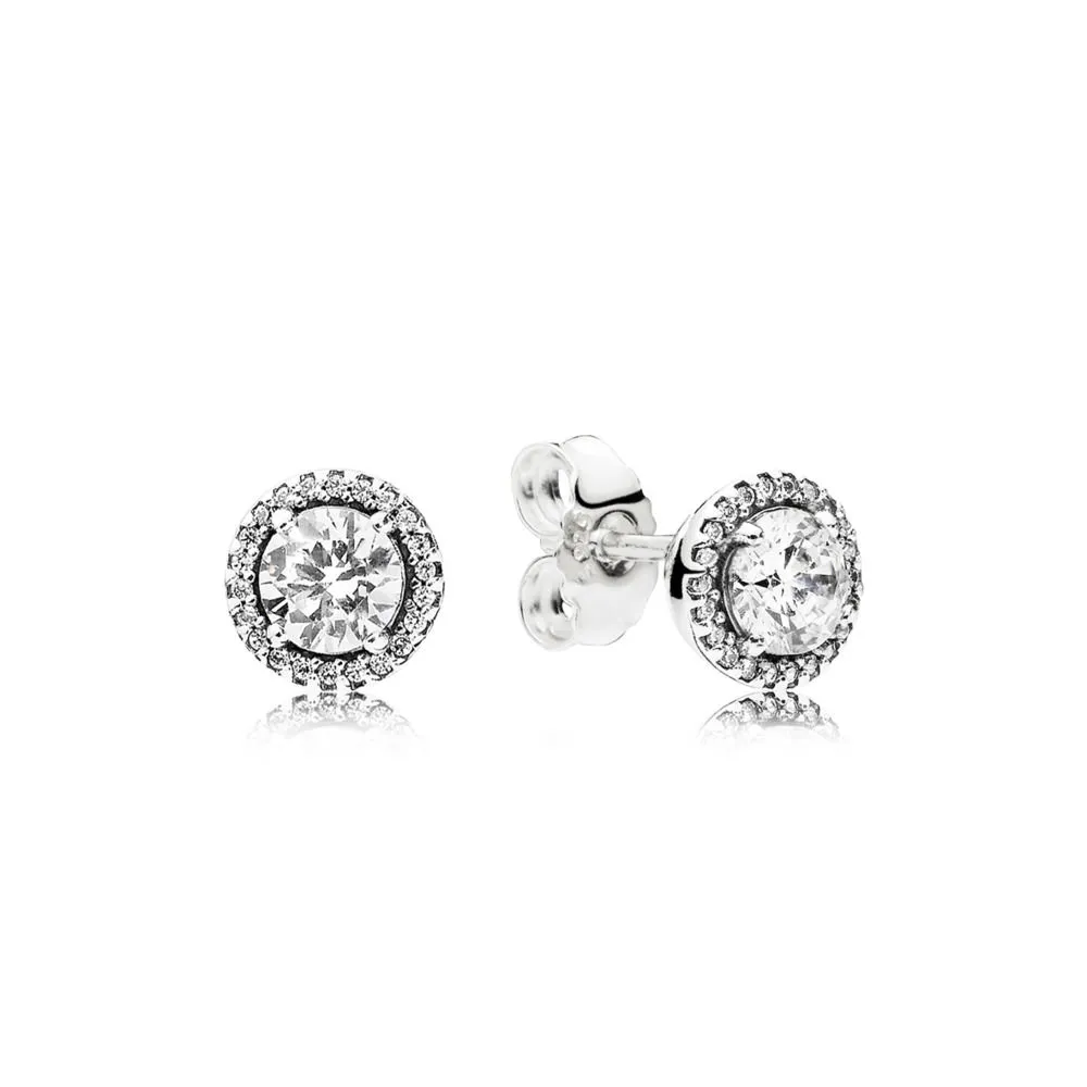 cercei eleganţă clasică 296272cz cercei pandora