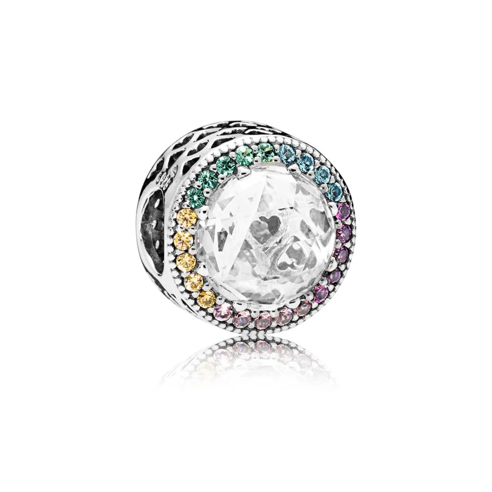 inimi radiante multicolore 791725czmx talismane pandora