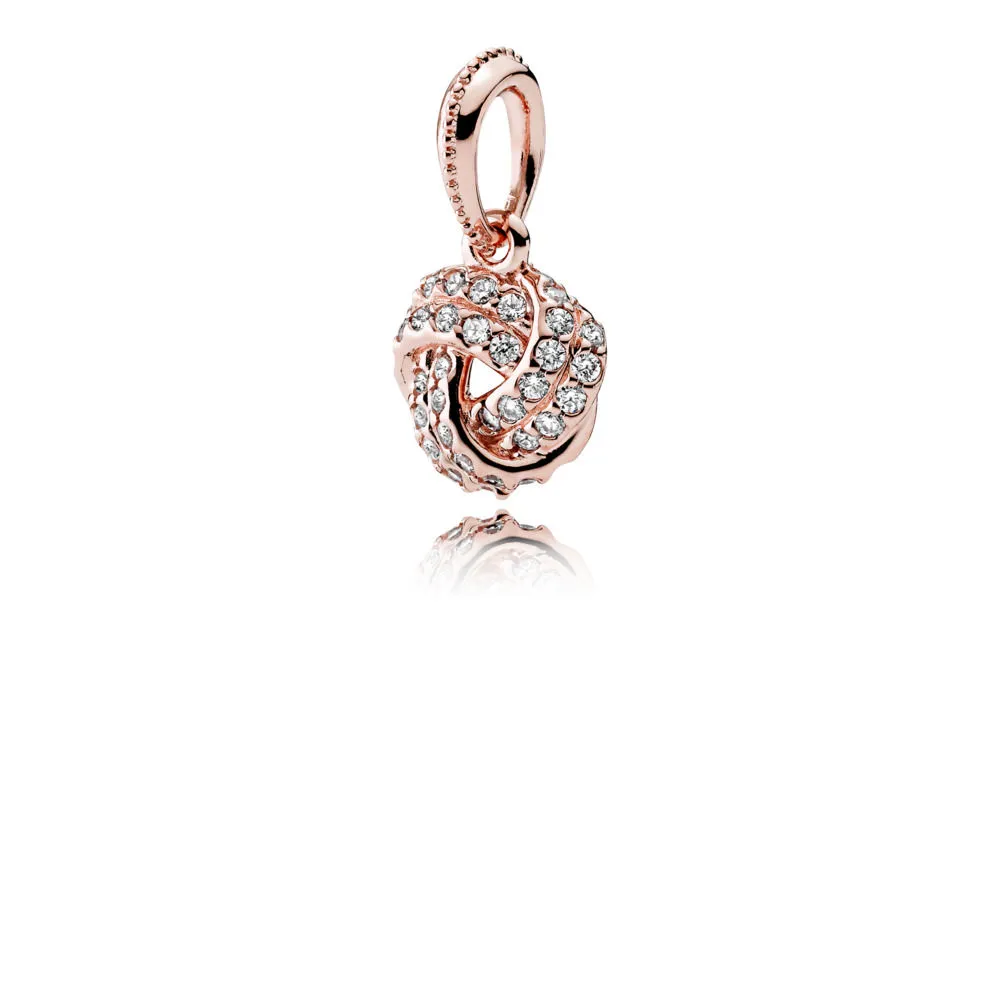 nodul iubirii strălucitoare 380385cz coliere şi pandantive pandora