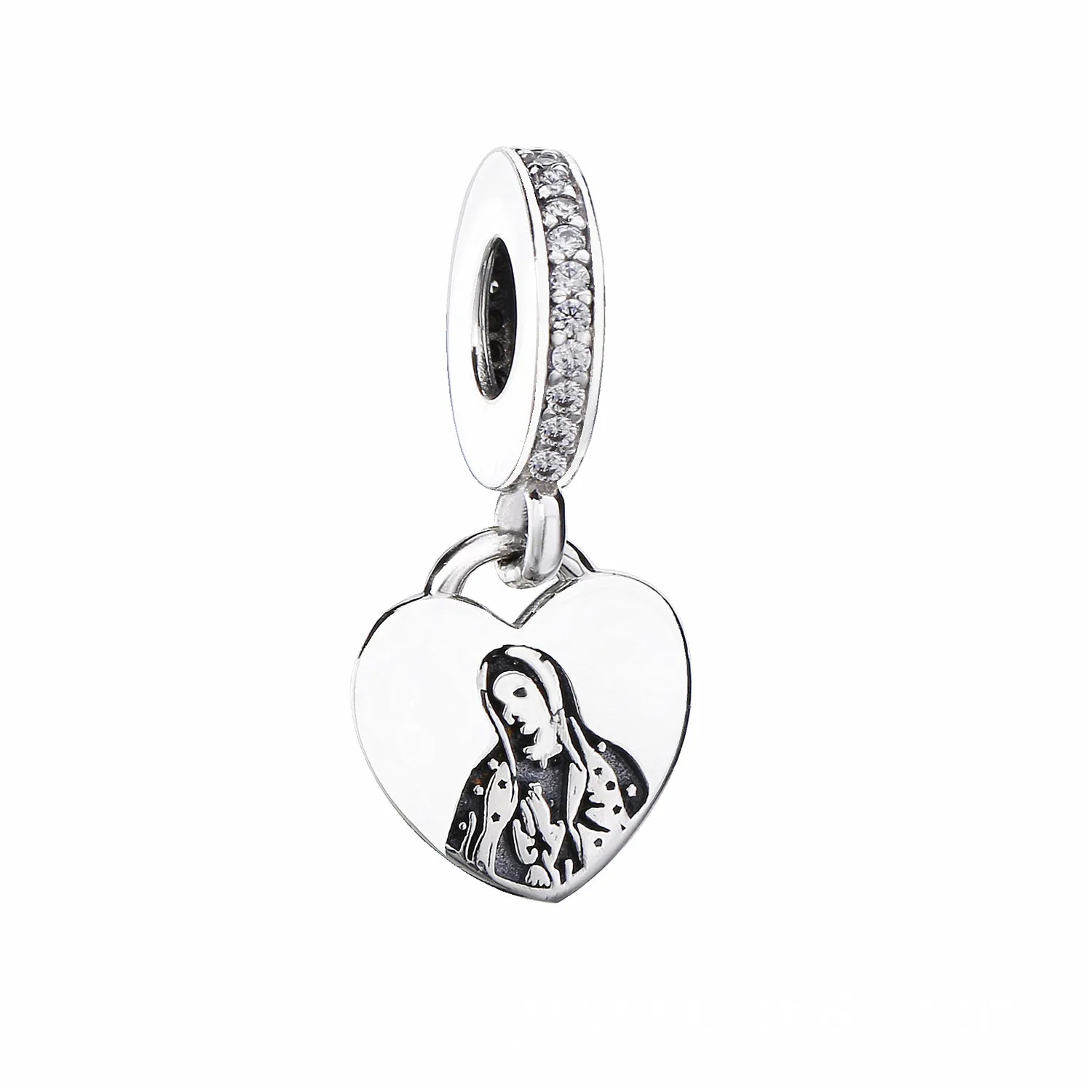 talisman pandantiv pandora fată din argint pj00533 1
