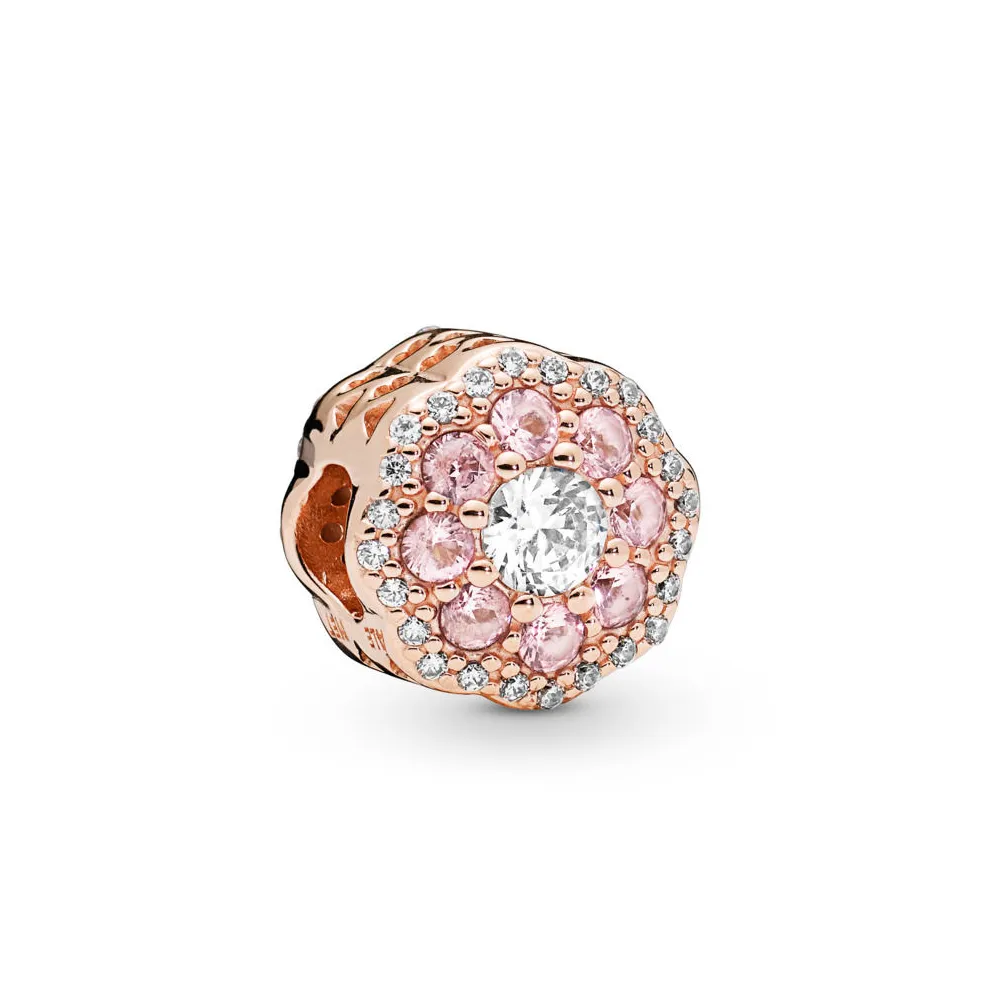 floare roz strălucitoare 787851npm talismane pandora
