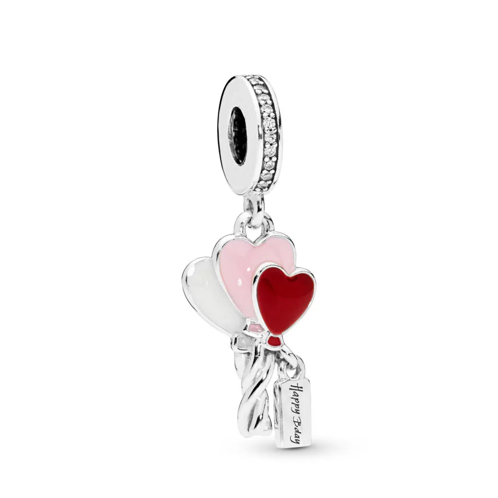 talisman pandantiv pandora baloane în formă de inimă 798076cz