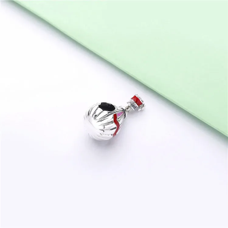(imagine pentru) Talisman pandantiv PANDORA, Balon roșu cu aer cald - 798055ENMX - Vizualizare 4