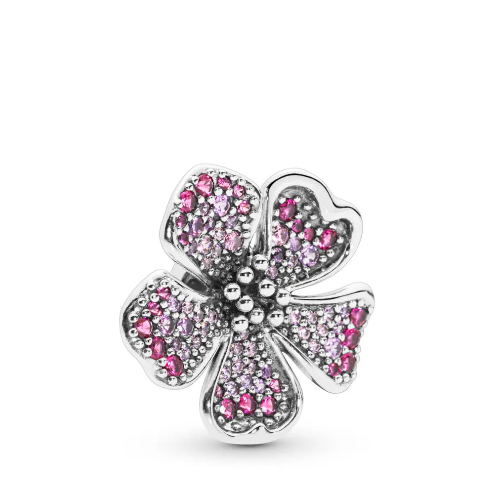 talisman pandora flori mari de piersici