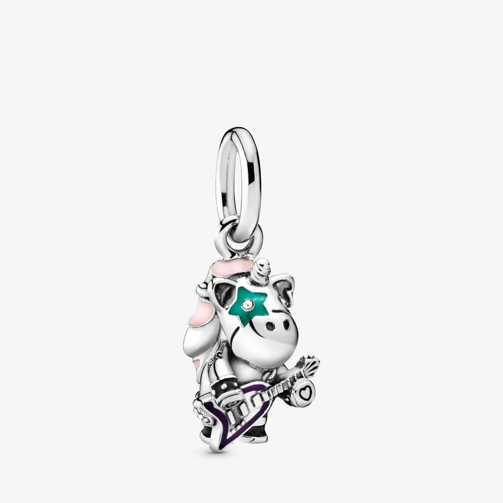 talisman pandora de tip pandantiv cu bruno unicornul trupa punk 798320enmx