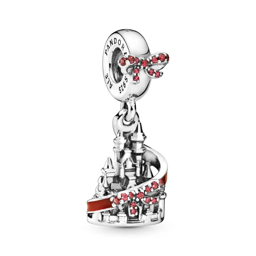 talisman pandora de tip pandantiv cu disney parc de vacanță castel 798227czr