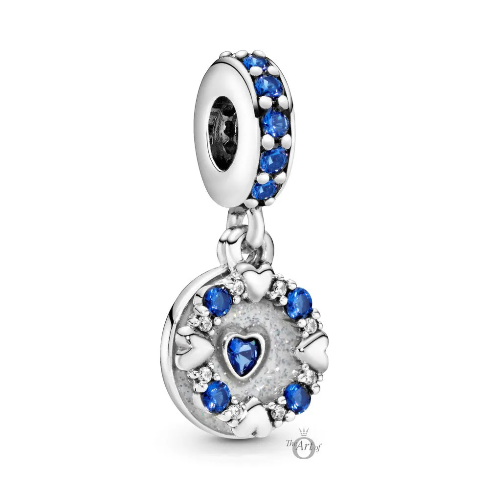 talisman pandora de tip pandantiv cu inimi spumante 798472c01