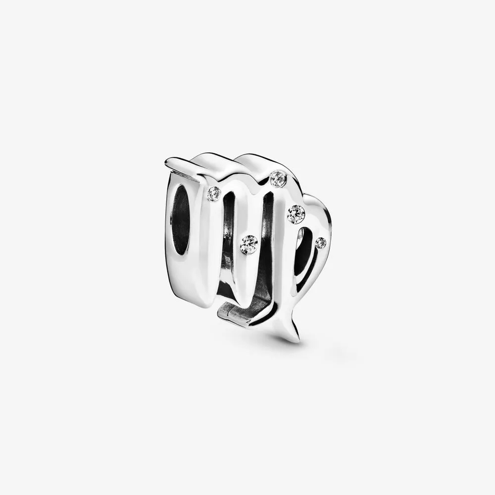 talisman pandora strălucitor dedicat semnului zodiacal fecioară 798417c01