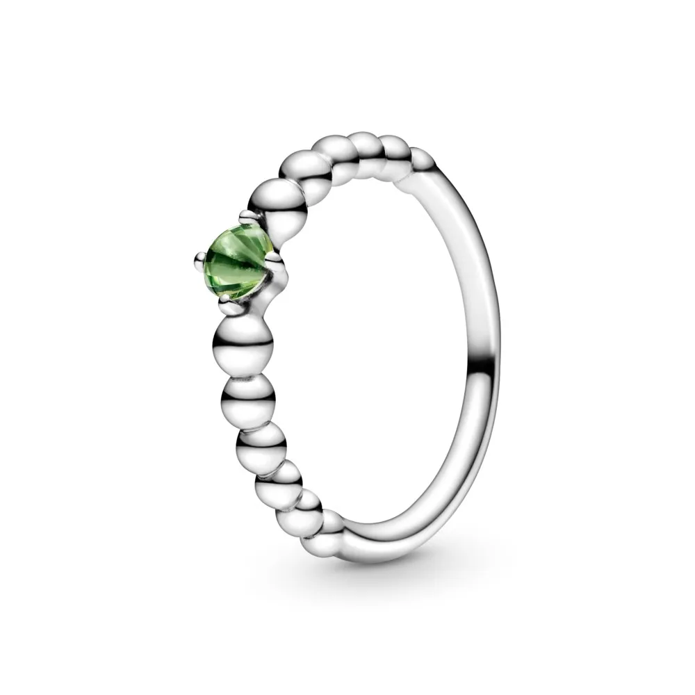 inel pandora cu mărgele în nuanța verde primăvară 198867c10