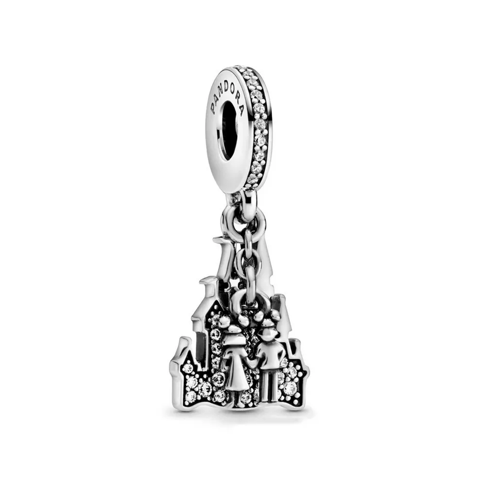 Talisman pandantiv Pandora cu Disney Parks Couple Forever din argint - 798581C01