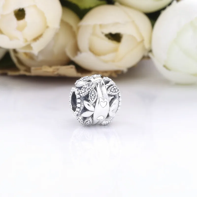 (imagine pentru) Talisman PANDORA dedicat arborelui genealogic, cu structură dantelată - 798879C0 - Vizualizare 4