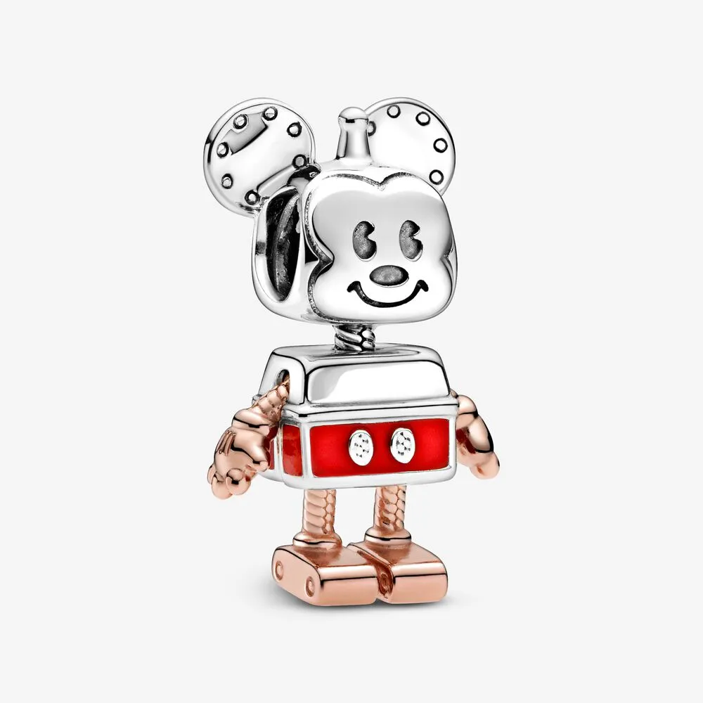 Talisman PANDORA cu robot Mickey Mouse de la Disney - 789073C01