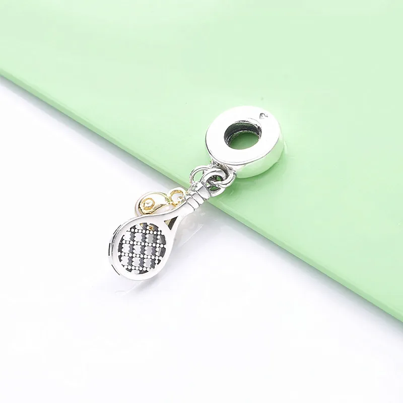 (imagine pentru) Talisman PANDORA de tip pandantiv cu rachetă și minge de tenis - 769026C01 - Vizualizare 2