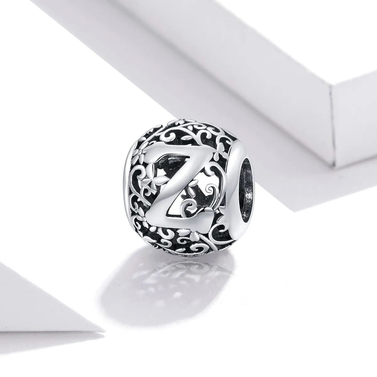 Talisman Tip Pandora Scrisoare de floare ajurată Z din argint - SCC1444-Z