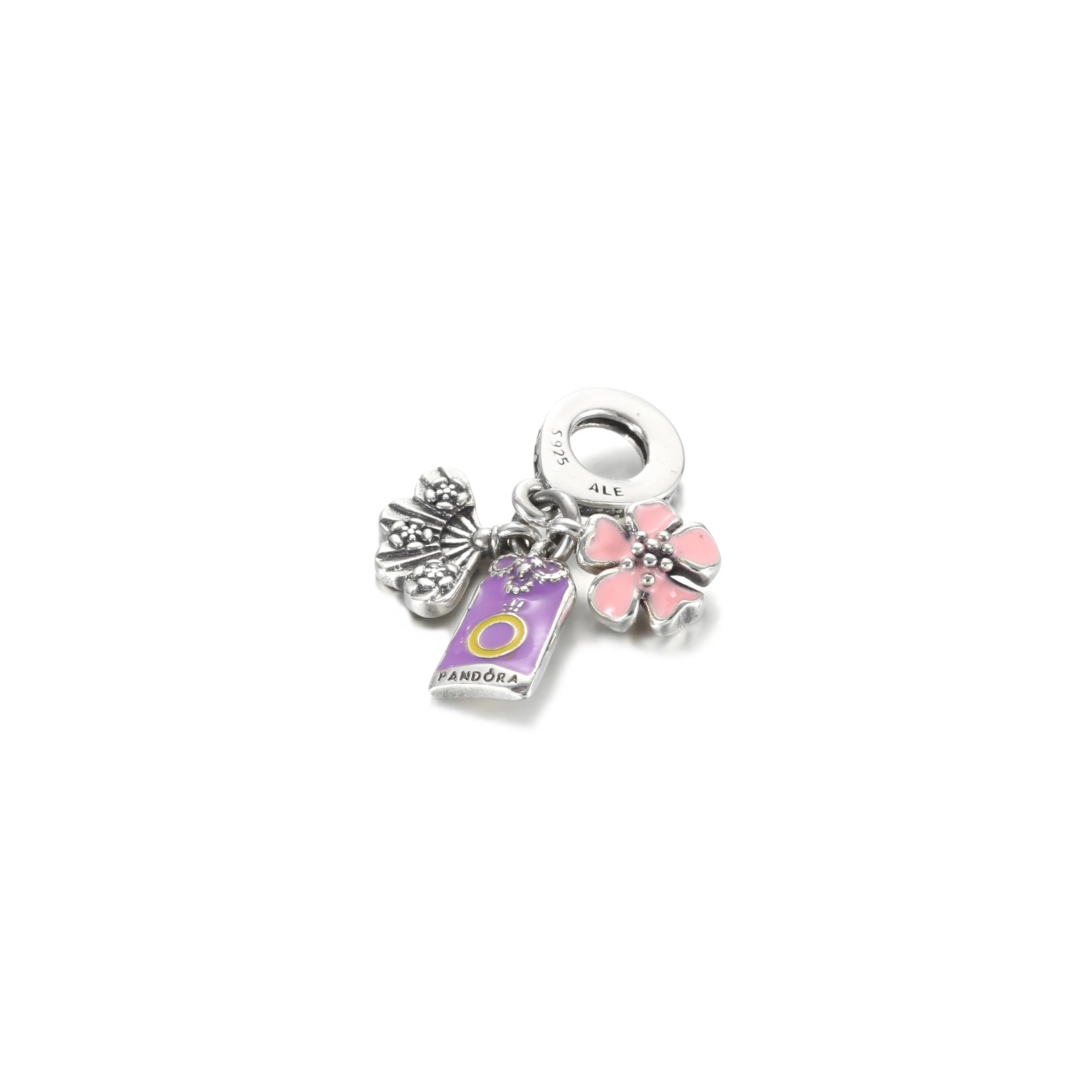 Talisman de tip pandantiv Sakura, Omamori și evantai japonez - 799326C01