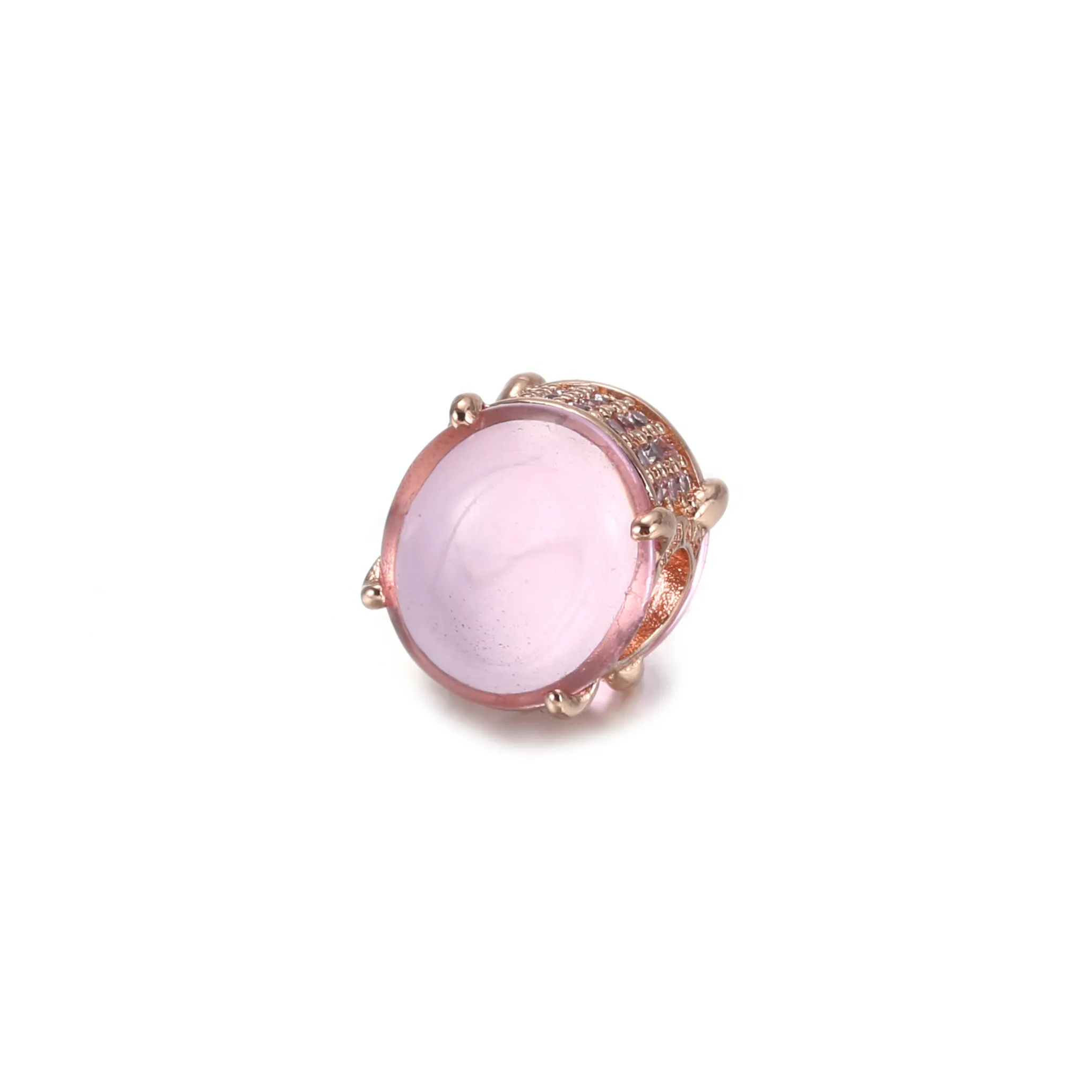 Talisman oval roz tip caboșon - 789309C02
