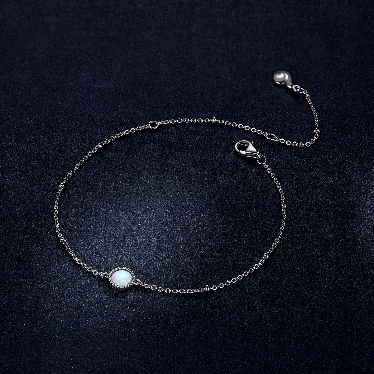 Brățară Tip Pandora cu Minunat Opal din argint - BSB054