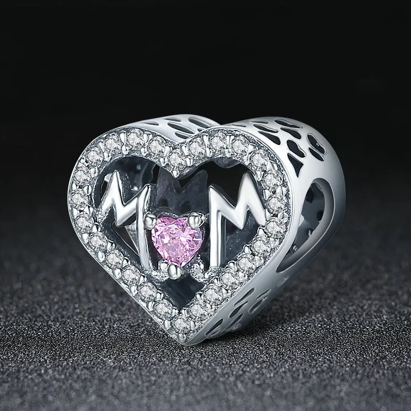 (imagine pentru) Pandora Style Charm de Argint pentru Mama - SCC395 - Vizualizare 2