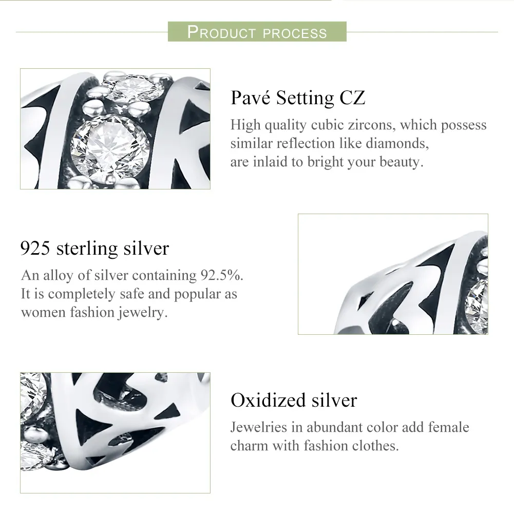Talisman Tip Pandora Ascultă Iubirea din argint - SCC523