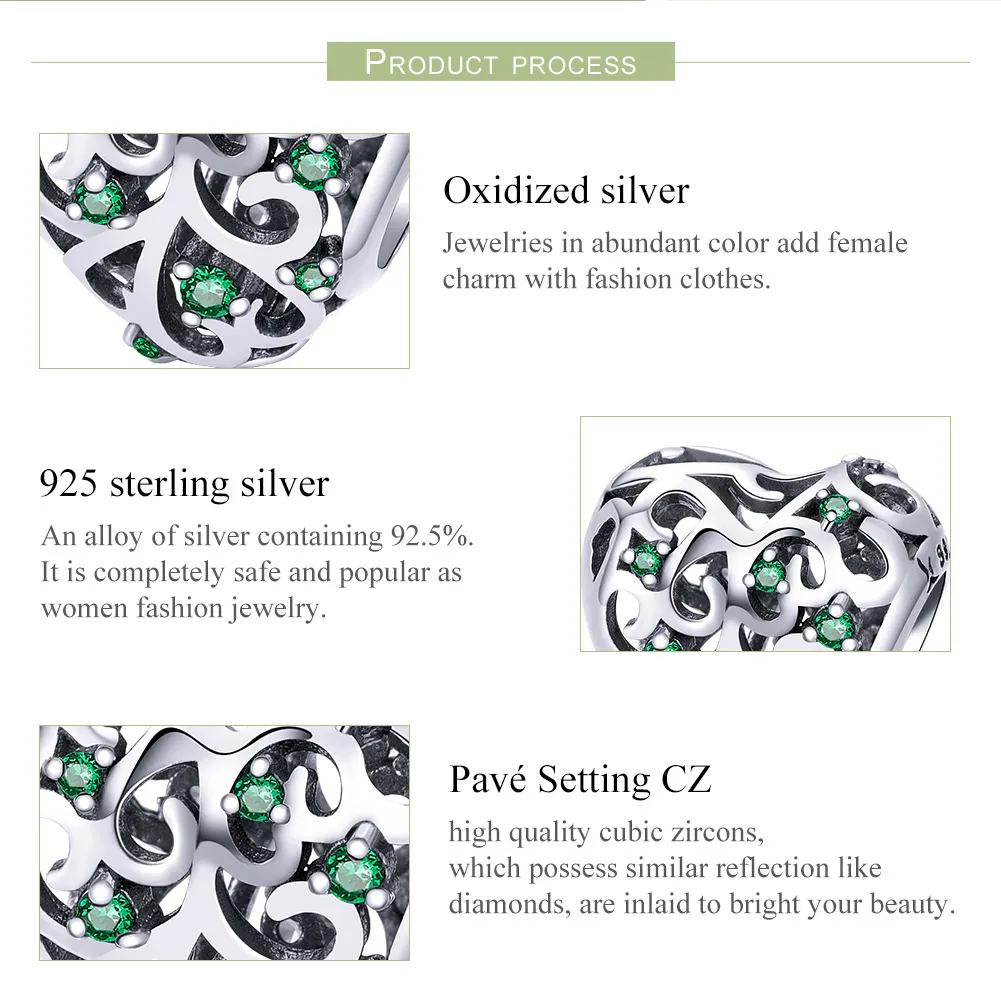 Talisman Tip Pandora Copacul Vieții din argint - SCC720