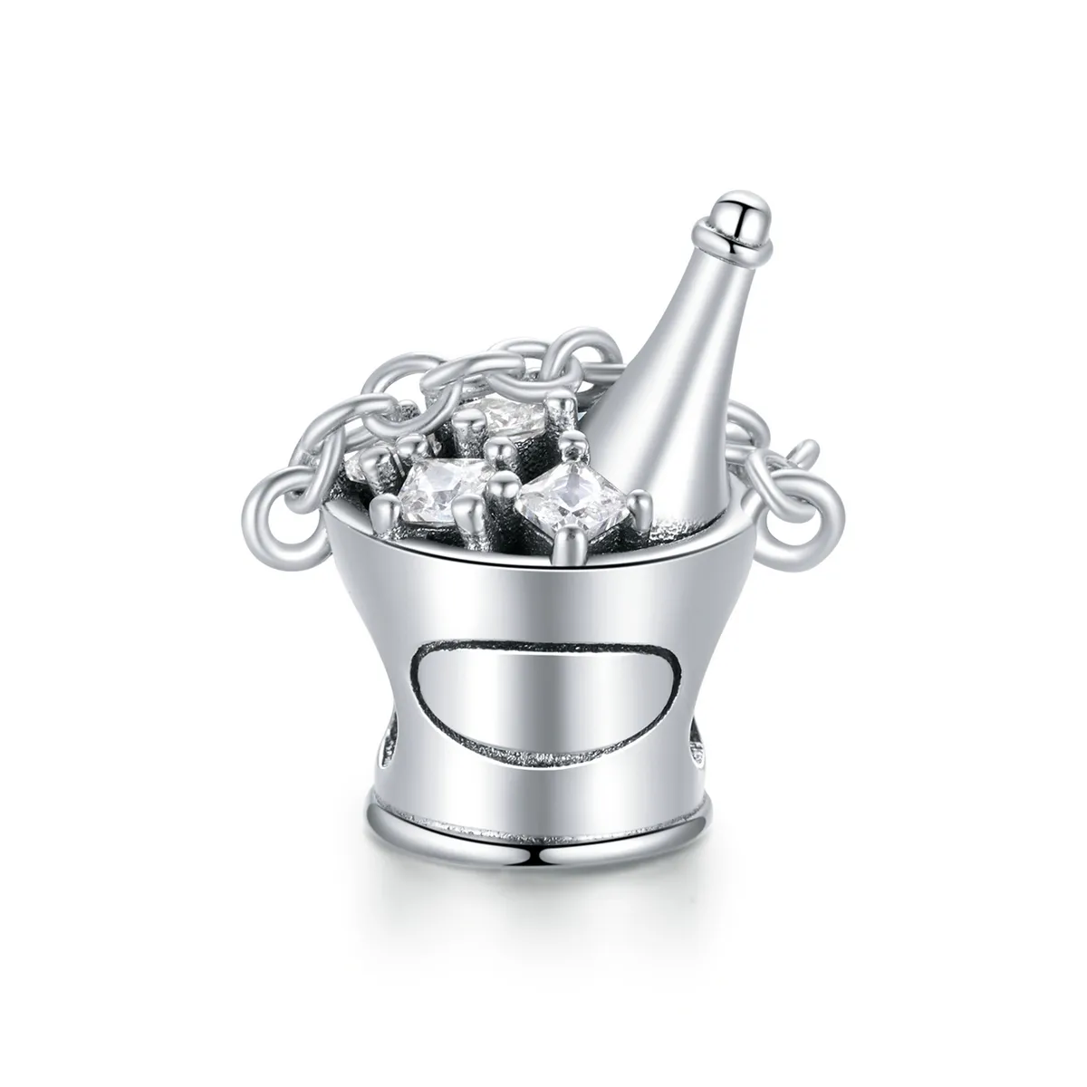 Talisman Tip Pandora Cupa cu sampanie din argint - SCC1687