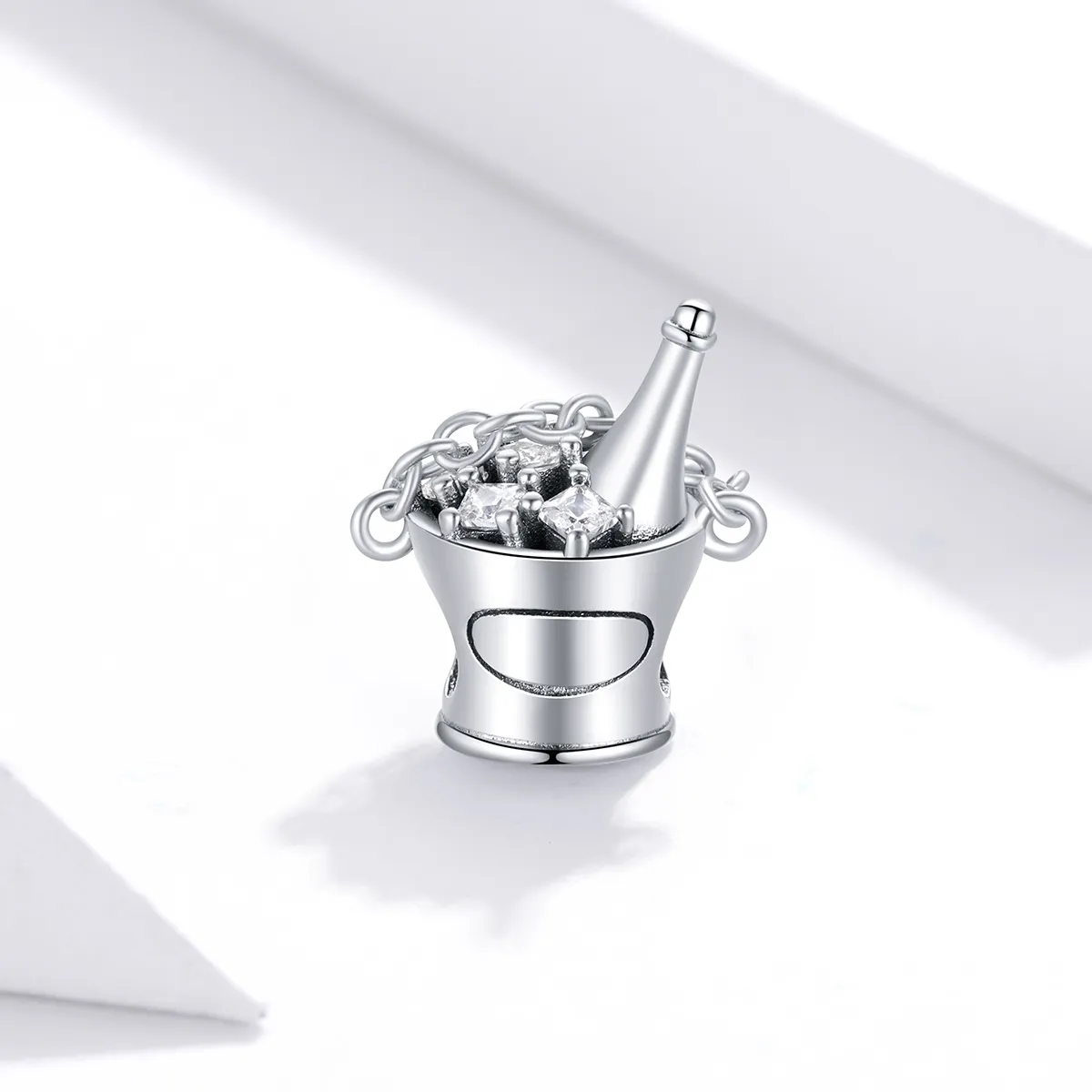 Talisman Tip Pandora Cupa cu sampanie din argint - SCC1687