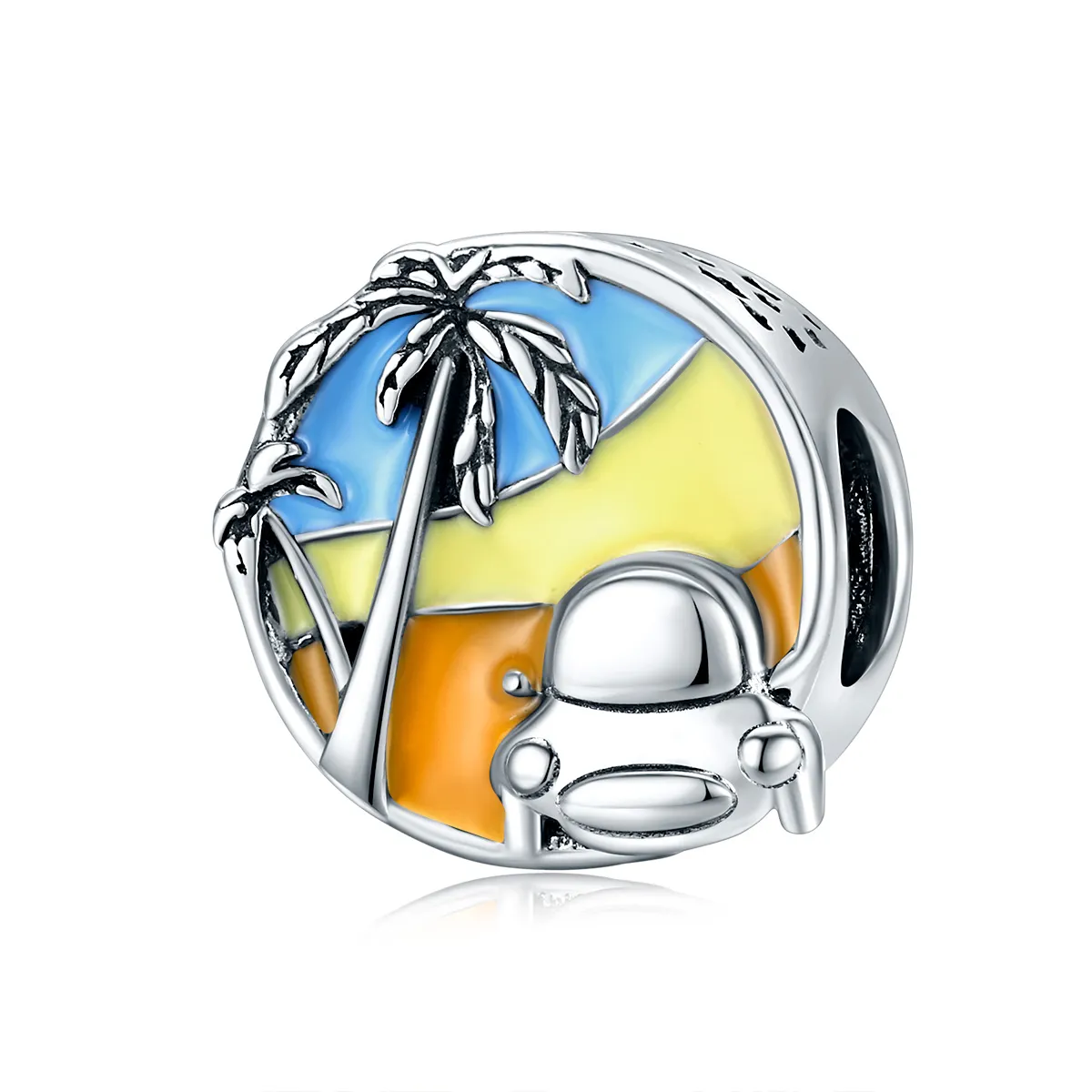 Talisman Tip Pandora Călătoria de vară din argint - SCC1530