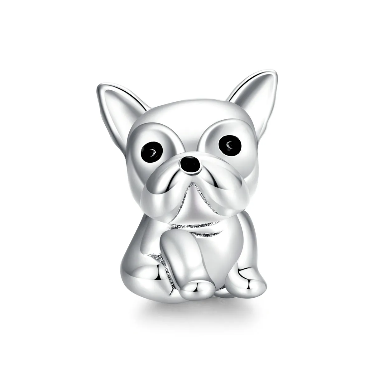 Talisman Tip Pandora Drăguț Bulldog Frenchie din argint - SCC1599