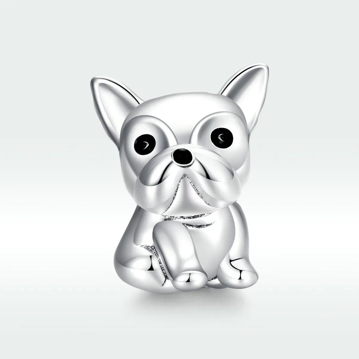 Talisman Tip Pandora Drăguț Bulldog Frenchie din argint - SCC1599